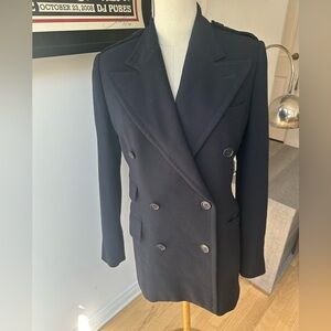 Ralph Lauren Collection Wool Double-Breasted Peacoat